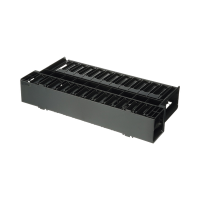 PANDUIT - Organizador de Cables Horizontal NetManager, Doble (Frontal y Posterior), Para Rack de 19in, 2UR