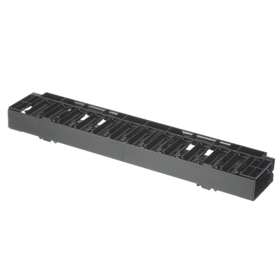 PANDUIT - Organizador de Cables Horizontal NetManager, Sencillo (Solo Frontal), Para Rack de 19in, 1UR