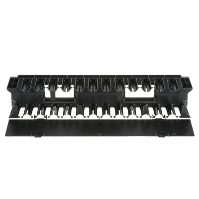 PANDUIT - Organizador de Cables Horizontal NetManager, Sencillo (Solo Frontal), Para Rack de 19in, 2UR