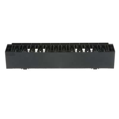 PANDUIT - Organizador de Cables Horizontal NetManager, Sencillo (Solo Frontal), Para Rack de 19in, 2UR