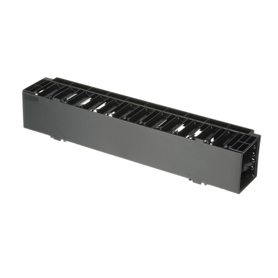 PANDUIT - Organizador de Cables Horizontal NetManager, Sencillo (Solo Frontal), Para Rack de 19in, 2UR