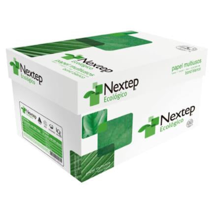 NEXTEP - Papel Cortado Nextep Ecologico Carta 95% Blancura 75Gr Caja c/5000 Hojas