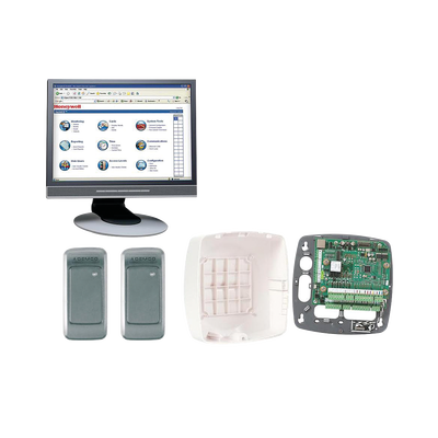 HONEYWELL - Kit de Control de Acceso con Controlador NETAXS(Interfaz WEB para 2 Puertas) / 2 Lectoras