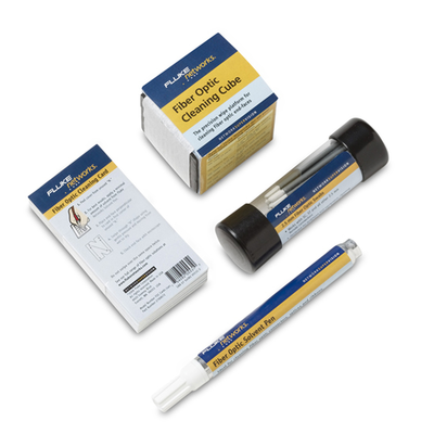 FLUKE NETWORKS - Kit de Consumibles de Limpieza de Fibra Óptica, Para 260 Procesos de Limpieza