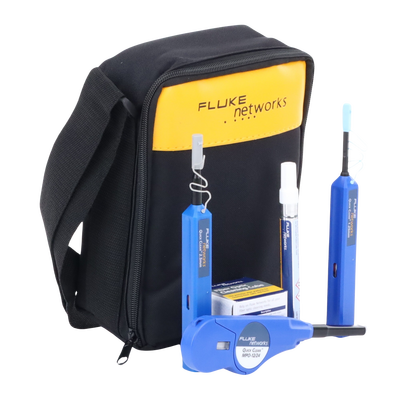 FLUKE NETWORKS - Kit Avanzado de Limpieza de Fibra Óptica, Para 2150 Procesos de Limpieza