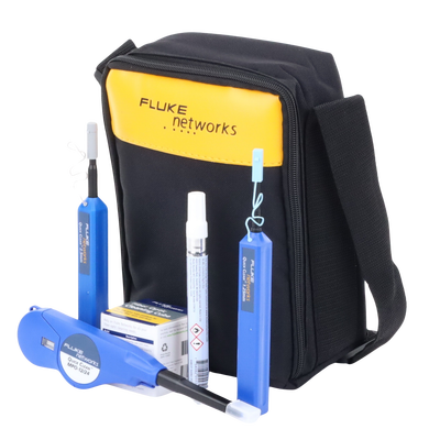 FLUKE NETWORKS - Kit Avanzado de Limpieza de Fibra Óptica, Para 2150 Procesos de Limpieza