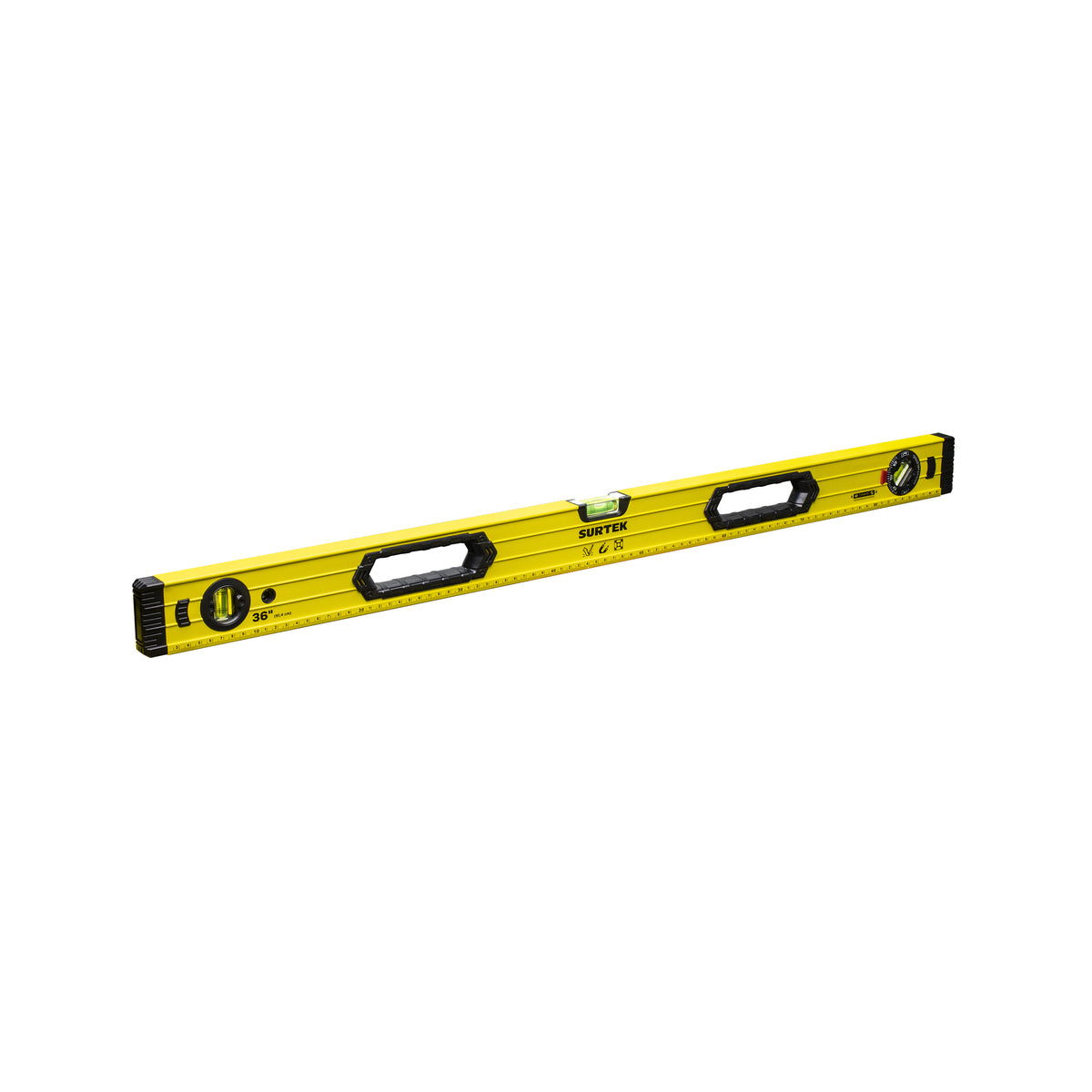 Surtek -Nivel magnético anti-impacto de aluminio 36 in