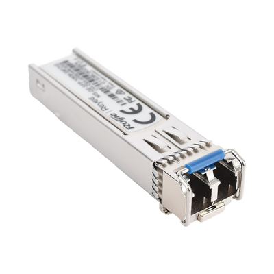 RUIJIE - Transceptor Industrial LC Monomodo SFP 1G, hasta 10 Kilómetros, Longitud de Onda 1310 nm, soporta Temperaturas de -40° a 85° C