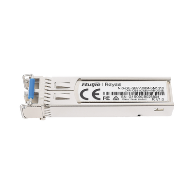 RUIJIE - Transceptor Industrial LC Monomodo SFP 1G, hasta 10 Kilómetros, Longitud de Onda 1310 nm, soporta Temperaturas de -40° a 85° C