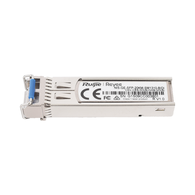 RUIJIE - Transceptor Industrial BIDI Monomodo SFP 1G (Lado A), hasta 20 Kilómetros, TX 1310 / RX 1550, soporta Temperaturas de -40° a 85° C