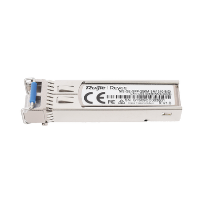 RUIJIE - Transceptor Industrial BIDI Monomodo SFP 1G (Lado A), hasta 20 Kilómetros, TX 1310 / RX 1550, soporta Temperaturas de -40° a 85° C