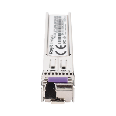RUIJIE - Transceptor Industrial BIDI Monomodo SFP 1G (Lado B), hasta 20 Kilómetros, TX 1550 / RX 1310, soporta Temperaturas de -40° a 85° C