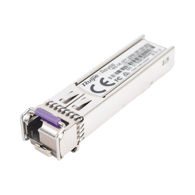 RUIJIE - Transceptor Industrial BIDI Monomodo SFP 1G (Lado B), hasta 20 Kilómetros, TX 1550 / RX 1310, soporta Temperaturas de -40° a 85° C