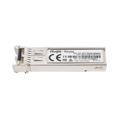 RUIJIE - Transceptor Industrial LC Multimodo SFP 1G, hasta 550 Metros, Longitud de Onda 850 nm, soporta Temperaturas de -40° a 85° C