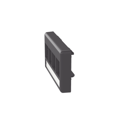 PANDUIT - Placa de Mobiliario Modular Estándar, Salidas Para 4 Puertos Keystone, Color Negro