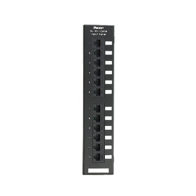 PANDUIT - Panel de Parcheo de Impacto 110, Categoría 5e, Montaje en Pared Usando Accesorio WB89D, de 12 Puertos