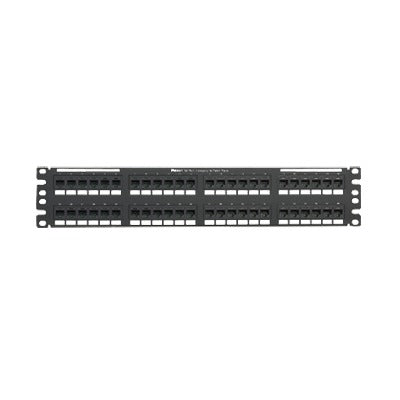 PANDUIT - Panel de Parcheo de Impacto 110, Plano, Categoría 5e, de 48 Puertos, 2UR