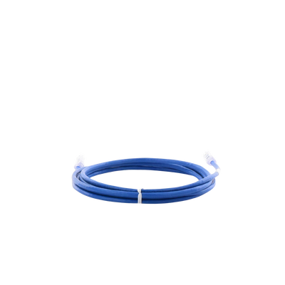 PANDUIT - Cable de Parcheo UTP Categoría 6, con Plug Modular en Cada Extremo - 3 Metros (9.84 Pies) - Azul