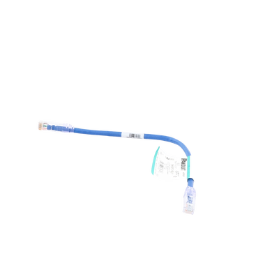 PANDUIT - Cable de Parcheo UTP Categoría 6, con Plug Modular en Cada Extremo - 0.3 Metros (1 Pie) - Azul