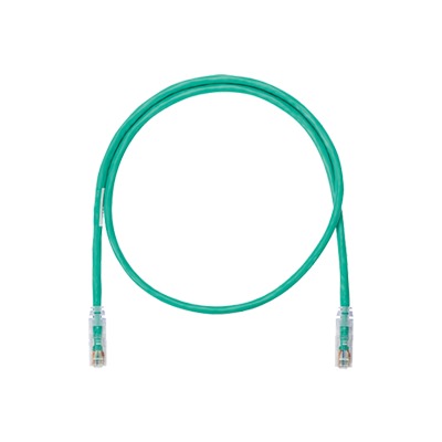 PANDUIT - Cable de Parcheo UTP Categoría 6, con Plug Modular en Cada Extremo - 1.5 Metros (4.92 Pies) - Verde