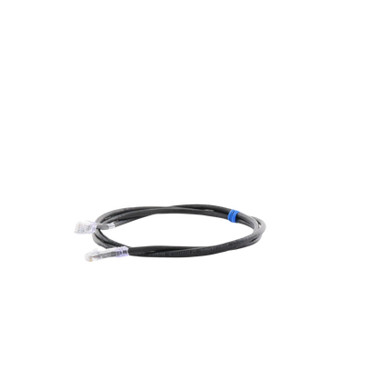 PANDUIT - Cable de Parcheo UTP Categoría 6, con Plug Modular en Cada Extremo - 1.5 Metros (4.92 Pies) - Negro