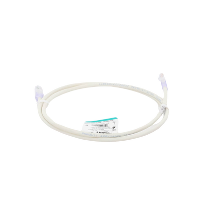 PANDUIT - Cable de Parcheo UTP Categoría 6, con Plug Modular en Cada Extremo - 1.5 Metros (4.92 Pies) - Blanco Mate