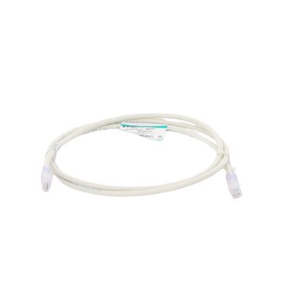 PANDUIT - Cable de Parcheo UTP Categoría 6, con Plug Modular en Cada Extremo - 1.5 Metros (4.92 Pies) - Blanco Mate