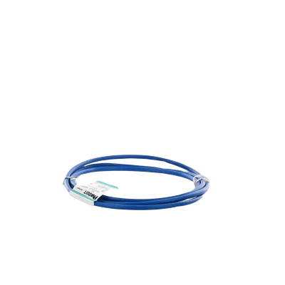 PANDUIT - Cable de Parcheo UTP Categoría 6, con Plug Modular en Cada Extremo - 2 Metros (6.56 Pies) - Azul