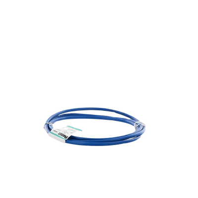 PANDUIT - Cable de Parcheo UTP Categoría 6, con Plug Modular en Cada Extremo - 2 Metros (6.56 Pies) - Azul