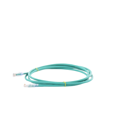 PANDUIT - Cable de Parcheo UTP Categoría 6, con Plug Modular en Cada Extremo - 2 Metros (6.56 Pies) - Verde
