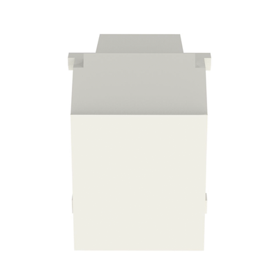 PANDUIT - Módulo de Tapa Ciega (Inserto Ciego), Tipo Keystone, Color Blanco Mate, 1 Pieza