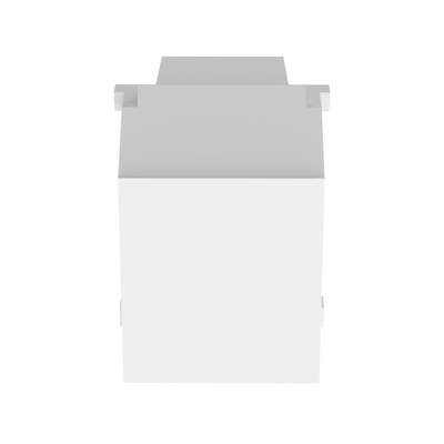 PANDUIT - Módulo de Tapa Ciega (Inserto Ciego), Tipo Keystone, Color Blanco, 1 Pieza