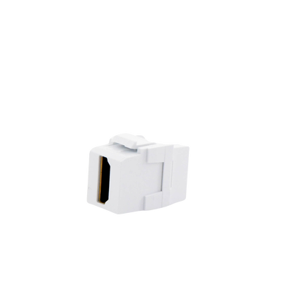 PANDUIT - Módulo Acoplador HDMI 2.0, Hembra a Hembra Tipo-A, Categoría 2, Keystone, Color Blanco