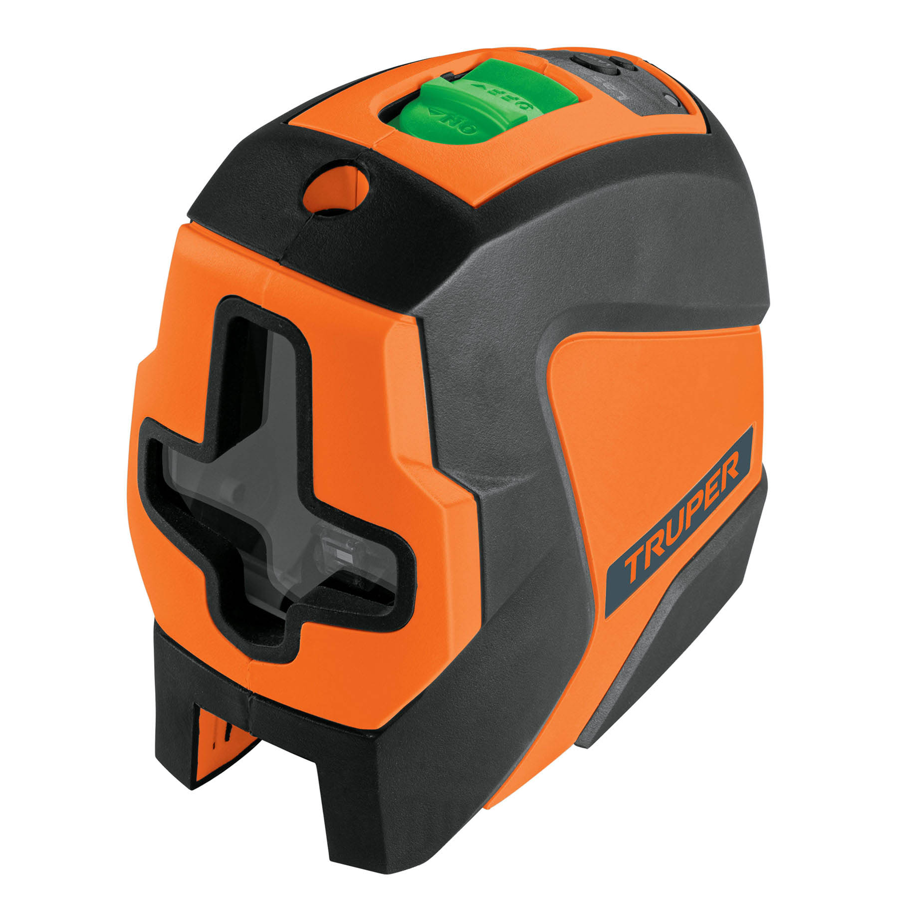 Nivel laser verde c/plomada, alcance 30 m, de pilas, TRUPER