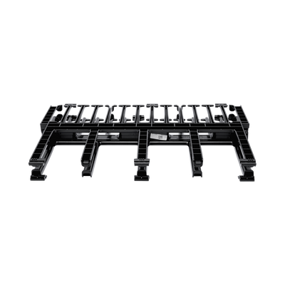 PANDUIT - Organizador de Cables Horizontal NetManager de Alta Densidad, Doble (Frontal y Posterior), Para Rack de 19in, 1UR
