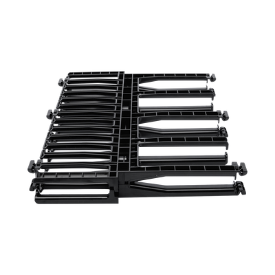 PANDUIT - Organizador de Cables Horizontal NetManager de Alta Densidad, Doble (Frontal y Posterior), Para Rack de 19in, 1UR