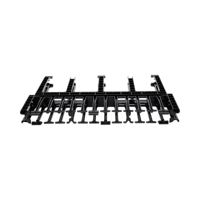 PANDUIT - Organizador de Cables Horizontal NetManager de Alta Densidad, Doble (Frontal y Posterior), Para Rack de 19in, 1UR