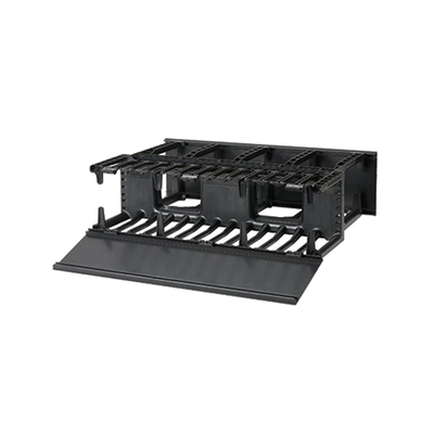 PANDUIT - Organizador de Cables Horizontal NetManager, Doble (Frontal y Posterior), Para Rack de 19in, 3UR