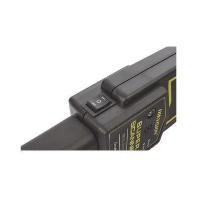HIKVISION - Detector de Metales Portátil / Ligero y Fácil de Utilizar / Alerta Visual, Audible y de Vibración / A Prueba de Caídas (1 Metro) / Incluye Funda para Cinturón y Batería