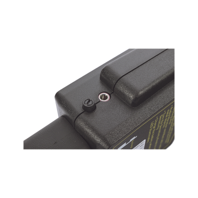 HIKVISION - Detector de Metales Portátil / Ligero y Fácil de Utilizar / Alerta Visual, Audible y de Vibración / A Prueba de Caídas (1 Metro) / Incluye Funda para Cinturón y Batería