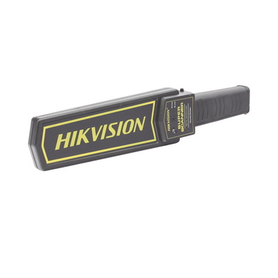 HIKVISION - Detector de Metales Portátil / Ligero y Fácil de Utilizar / Alerta Visual, Audible y de Vibración / A Prueba de Caídas (1 Metro) / Incluye Funda para Cinturón y Batería