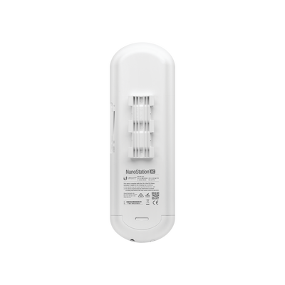 UBIQUITI - NanoStation airMAX AC CPE hasta 450 Mbps, frecuencia 5 GHz rango (5150 - 5875 MHz), con antena integrada tipo panel de 16 dBi