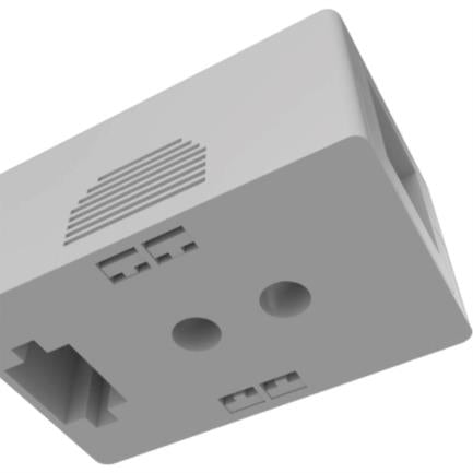 NEXXT SOLUTIONS - Caja de Montaje Nexxt Solutions Superficial 1 Puerto RJ45 Cat5e Blanco