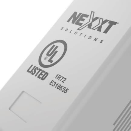 NEXXT SOLUTIONS - Caja de Montaje Nexxt Solutions Superficial 1 Puerto RJ45 Cat5e Blanco