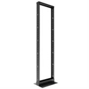 NEXXT SOLUTIONS - Bastidor Nexxt Solutions NPO-2P45UB 45U Abierto de 2 postes Marco de Acero con Orificios Cuadrados Color Negro