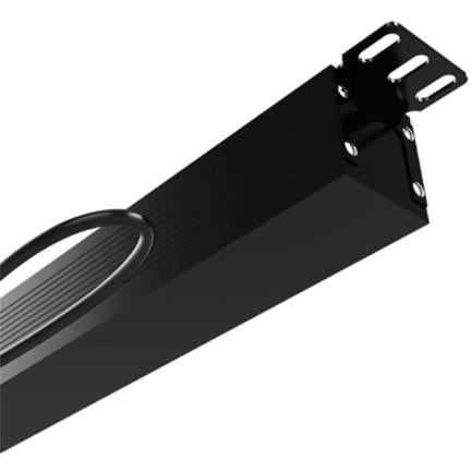 NEXXT SOLUTIONS - Regleta para Montaje Nexxt Solutions NPD-11U9N15A en Bastidor de 9 Tomacorrientes PDU 1U 125V/15A