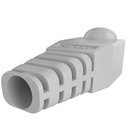 NEXXT SOLUTIONS - Botas modulares Nexxt Solutions LSZH Protector para Contector RJ45 Color Gris 100 Pzas