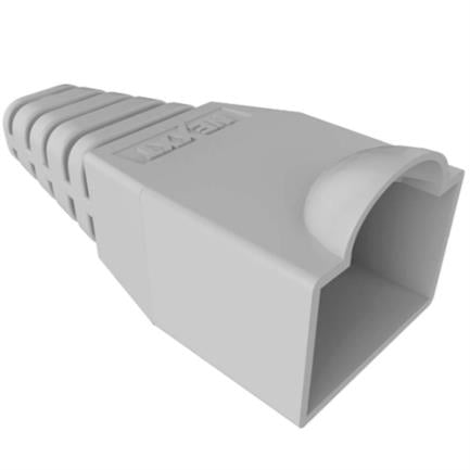 NEXXT SOLUTIONS - Botas modulares Nexxt Solutions LSZH Protector para Contector RJ45 Color Gris 100 Pzas