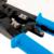 NEXXT SOLUTIONS - Tenaza Modular Nexxt Solutions con Prensa Terminal Pro-3 (8P8C/RJ45 - 6P6C/RJ12 - 6P4C/RJ11 - 6P2C - 4P4C - 4P2C)