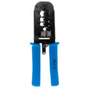 NEXXT SOLUTIONS - Tenaza Modular Nexxt Solutions con Prensa Terminal Pro-3 (8P8C/RJ45 - 6P6C/RJ12 - 6P4C/RJ11 - 6P2C - 4P4C - 4P2C)